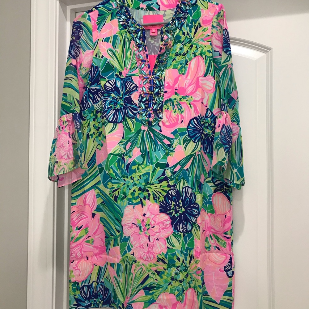Lilly Pulitzer Elenora Silk Dress
